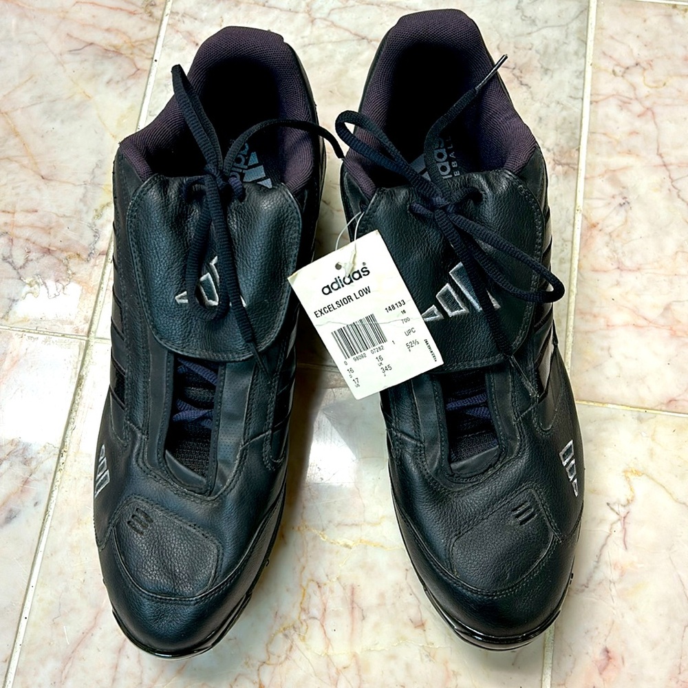 NWT RARE ADIDAS Mens Baseball Shoes Excelsior Low Size 17